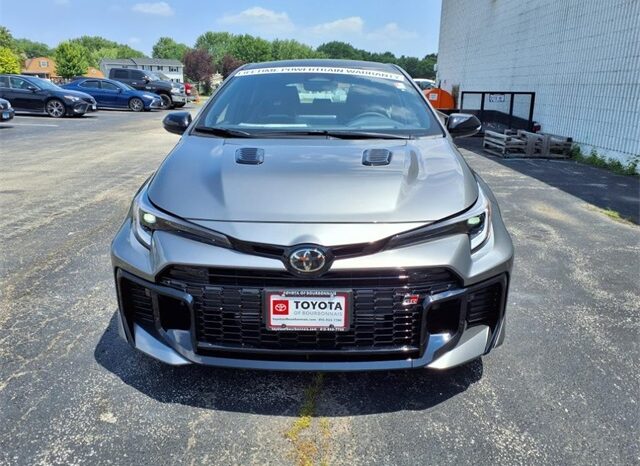 
 Toyota GR Corolla full									
