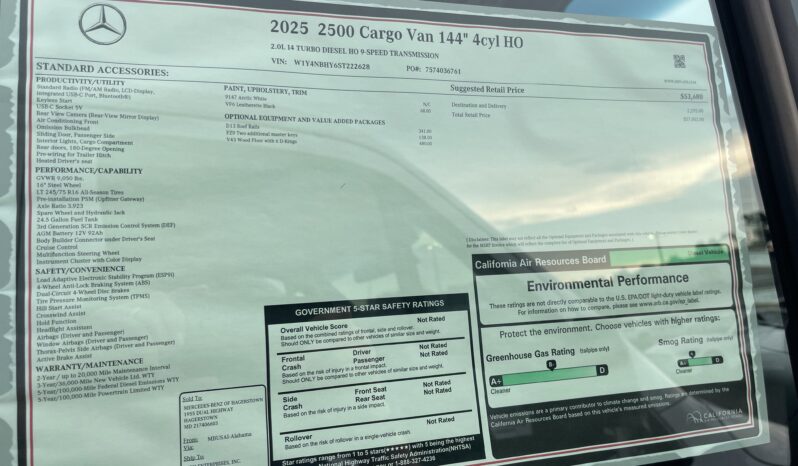 
 Mercedes-Benz Sprinter Cargo Van full									