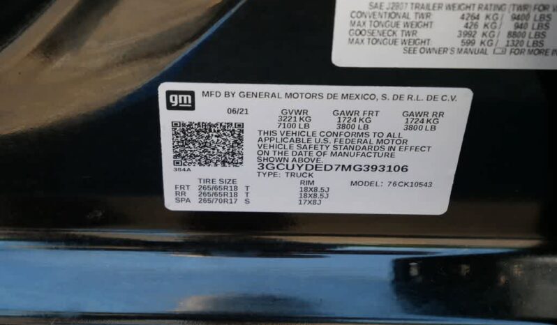 
 Chevrolet Silverado 1500 full									