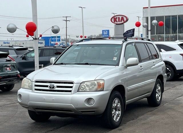 
 Toyota Highlander full									