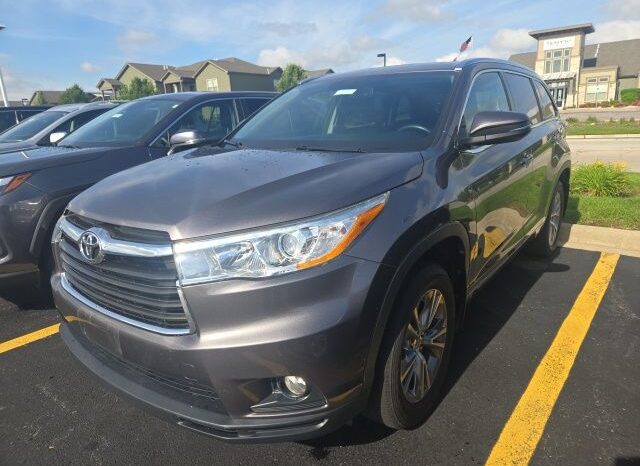 
 Toyota Highlander full									