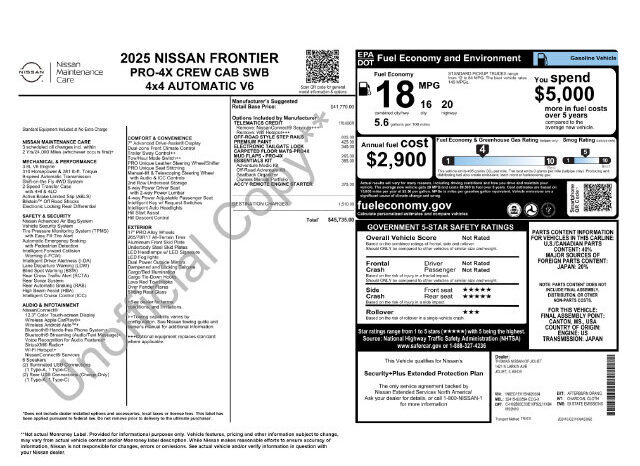 
								Nissan Frontier full									